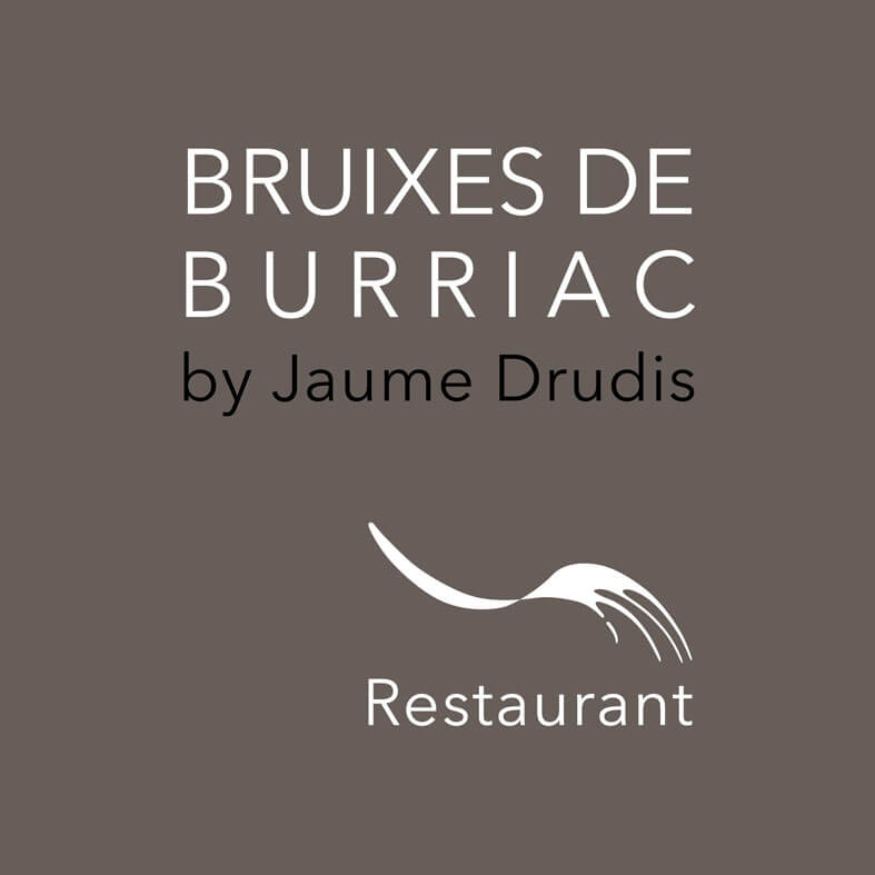 Restaurante Bruixes de Burriac. Isologo a color